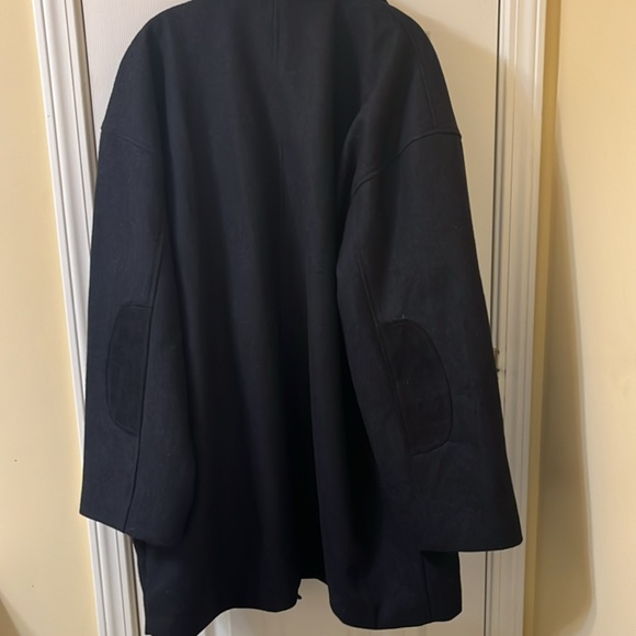Trenders Basic Wool-Blend Coat, XL - Picture 6 of 6
